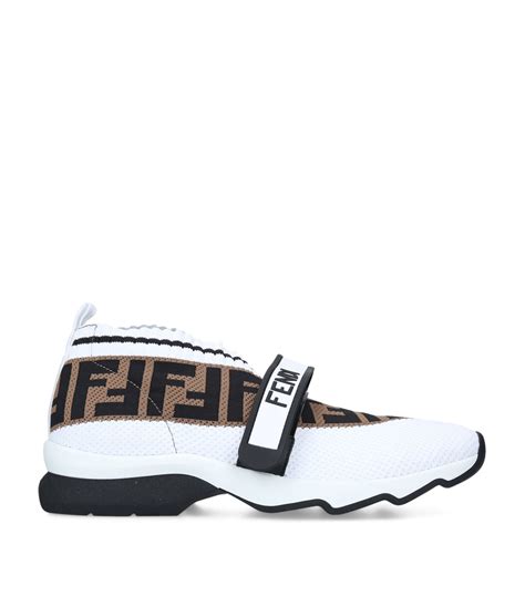 fendi ribbed logo sneakers|Women's Luxury Sneakers .